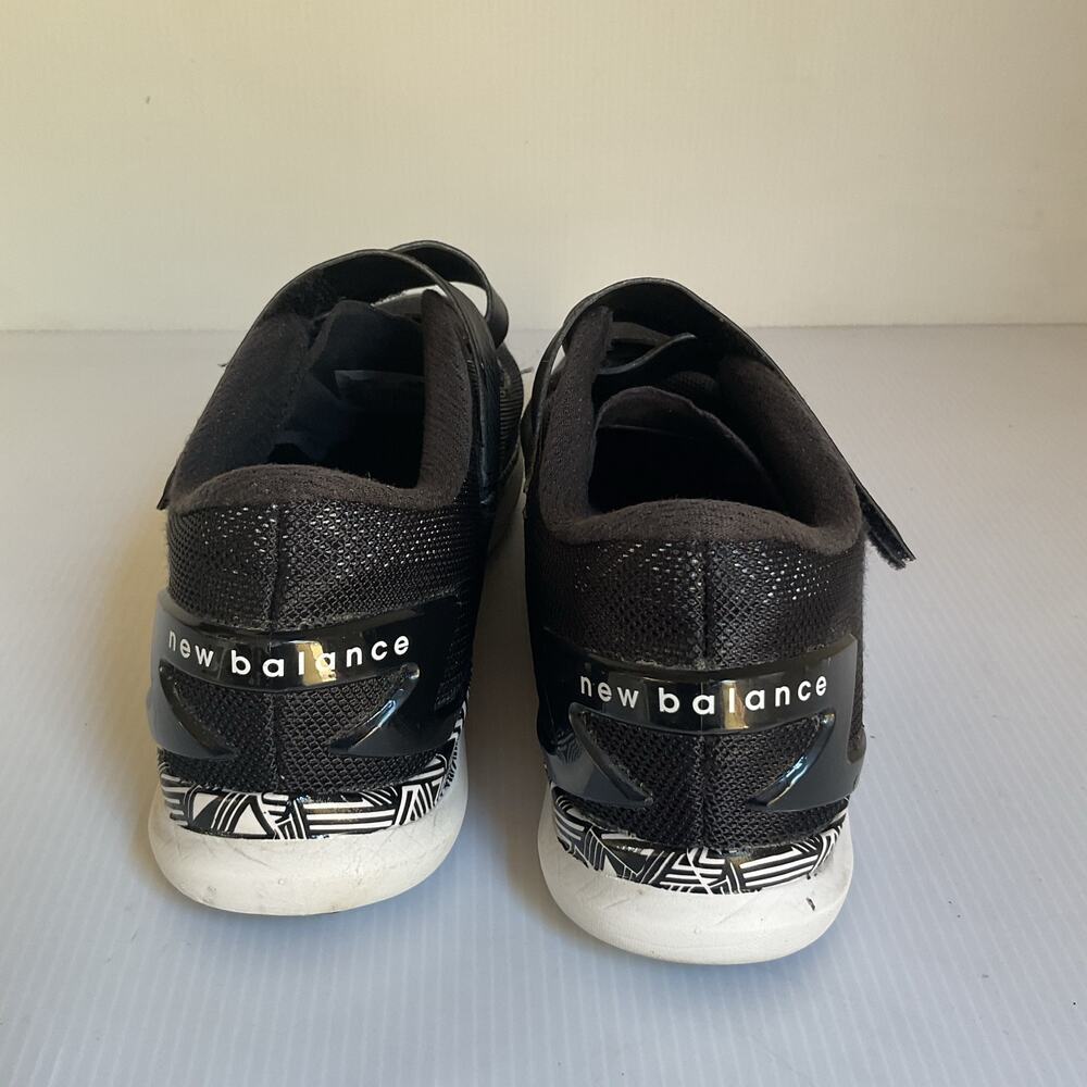 New Balance NB Cycle Indoor Cycling Shoes Black Velcro Strap Women’s 8.5 (EU 40 - Picture 6 of 10